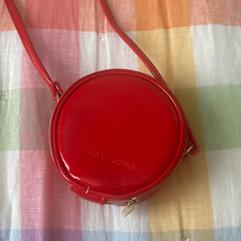 Marc Jacobs Cherry Red Mini Crossbody Bag NWOT